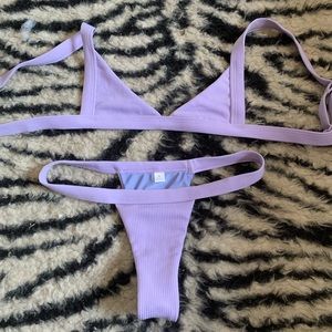 lavender bikini